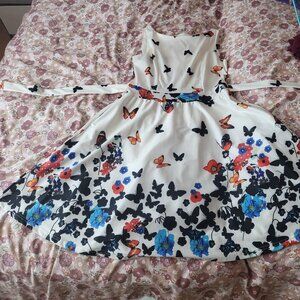 Butterly Dress with Pockets